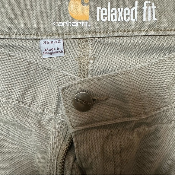 Carhartt Men's Cargo Pants in Gray, 35x32 - Picture 10 of 12
